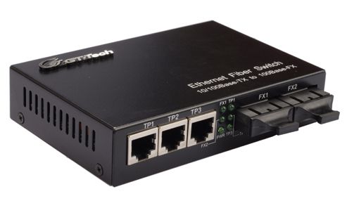 Bộ chuyển đôi quang điện GT-SF05SS, Media Converter Công Nghiệp 10/100M GT-SF05SS