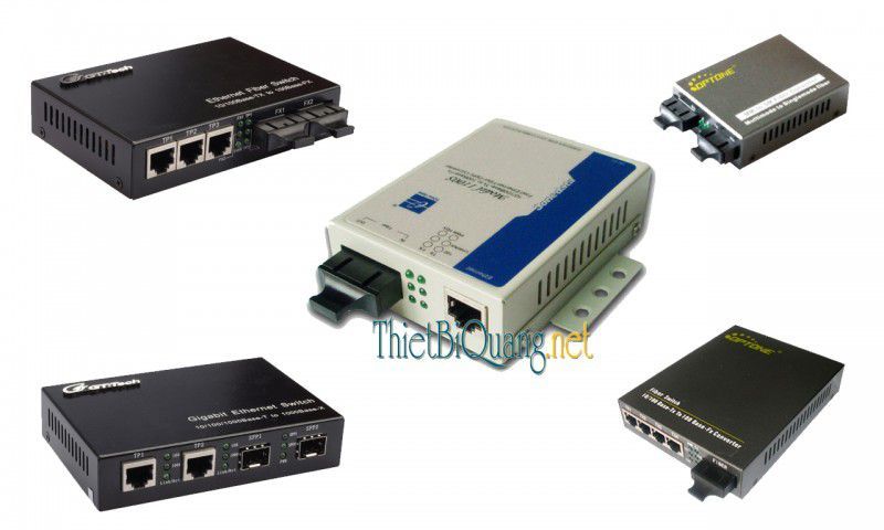 Media converter - bộ chuyển đổi quang điện giá rẻ cho mọi công trình, Bộ chuyển đổi quang 2 sợi quang 20km