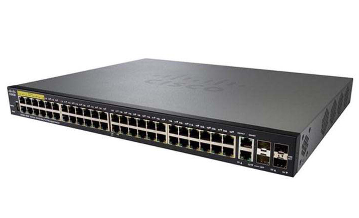 Cisco SF350-48P-K9-EU, Cisco SF350-48P-K9-EU - Cisco SF350-48P 48-port 10/100 POE Managed Switch