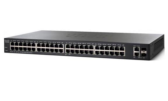 Cisco SG220-50P-K9-EU, Cisco SG220-50P-K9-EU - Cisco SG220-50P 50-Port Gigabit PoE Smart Switch