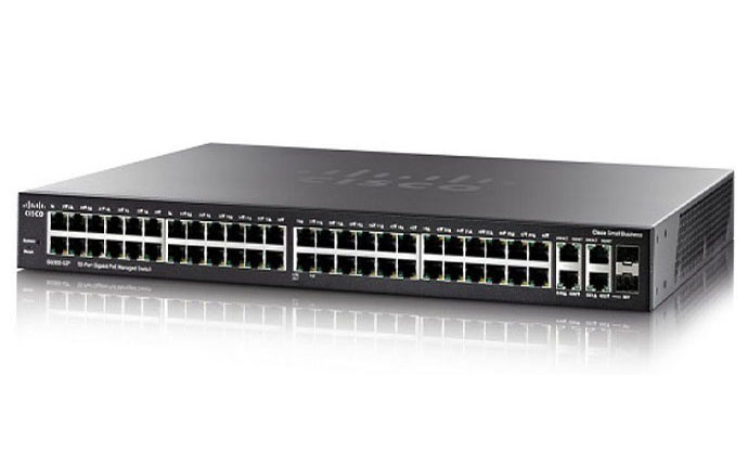 Cisco SG350-52P-K9-EU, Cisco SG350-52P-K9-EU - Cisco SG350-52P 52-port Gigabit PoE Managed Switch