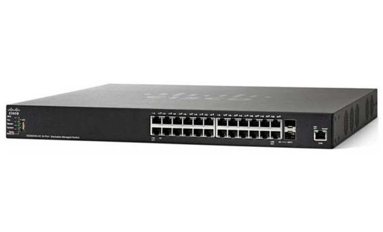 Cisco SG350XG-24T-K9-EU, Cisco SG350XG-24T-K9-EU - Cisco SG350XG-24T 24-port 10GBase-T Stackable Switch