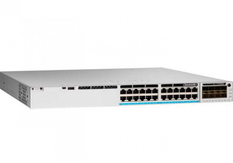 Cisco C9300L-24P-4G-A, Cisco C9300L-24P-4G-A, Catalyst 9300L 24p PoE, 4x1G Uplink