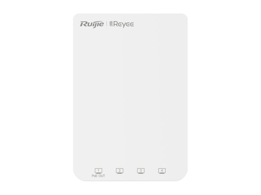 Access point Ruijie RG-RAP1200(P), Ruijie RG-RAP1200(P) – AP gắn tường Wi-Fi 5, 5 cổng GE, PoE Out