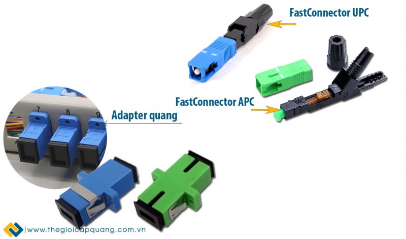 Bộ phụ kiện cáp quang không thể thiếu trong thi công lắp đặt, Bộ phụ kiện cáp quang hay sử dụng