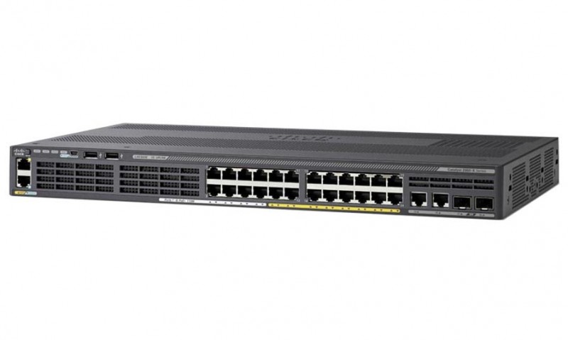 WS-C2960X-24PSQ-L, Báo giá phân phối WS-C2960X-24PSQ-L Catalyst 2960-X 24 port GigE PoE 110W 2xSFP + 2x1GBT LAN Base