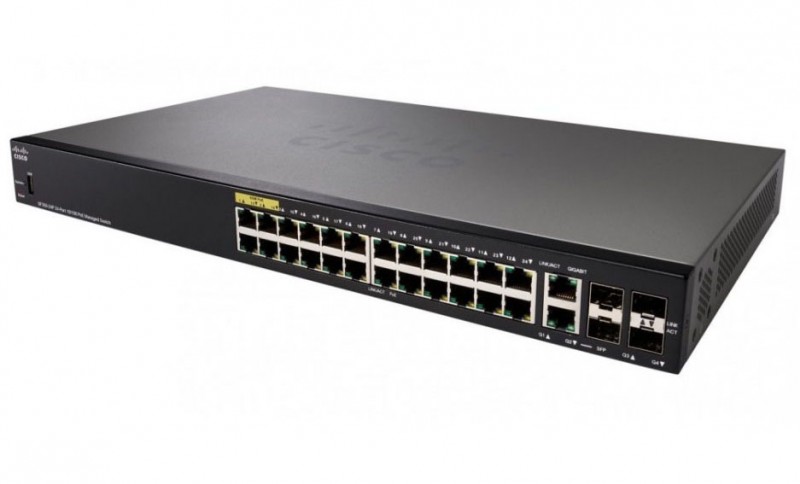 Cisco SF350-24-K9-EU, Cisco SF350-24-K9-EU - Cisco SF350-24 24-port 10/100 Managed Switch