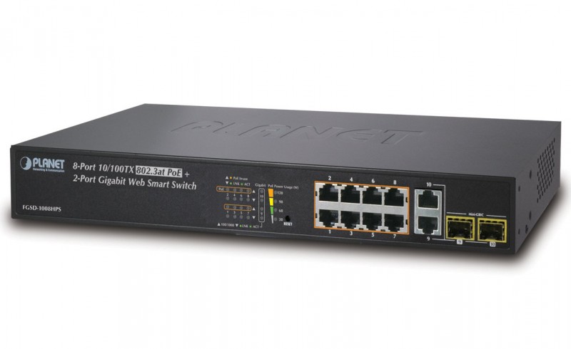 Planet FGSD-1008HPS, FGSD-1008HPS - Thế giới cáp quang báo giá phân phối Planet FGSD-1008HPS chính hãng, giá luôn rẻ nhất