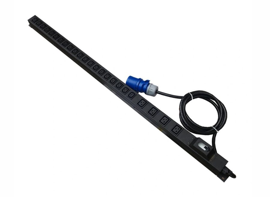 Thanh nguồn PDU 24 ổ C13 C19 MCB32A, Thanh nguồn PDU 24 ổ C13 C19 MCB32A UNIRACK UNR-PDU24P