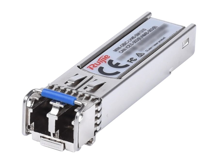 Module quang Ruijie MINI-GBIC-LH40-SM1310, MINI-GBIC-LH40-SM1310 – SFP 1000BASE-LH Ruijie, 1310 nm, 40 km