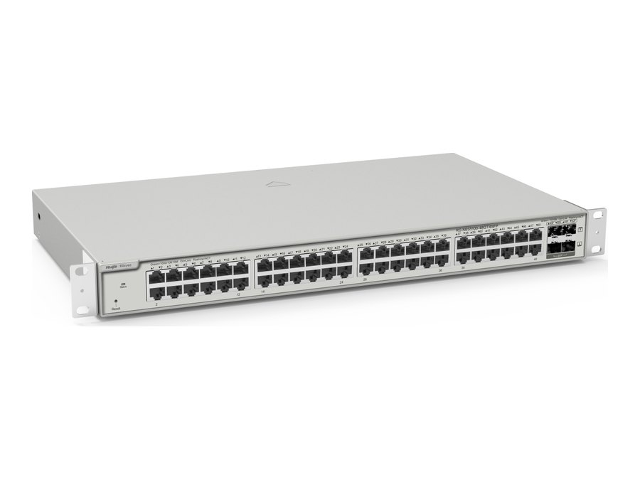Switch Ruijie RG-NBS5100-48GT4SFP, Ruijie RG-NBS5100-48GT4SFP – switch Layer 3 48 cổng gigabit, 4 SFP