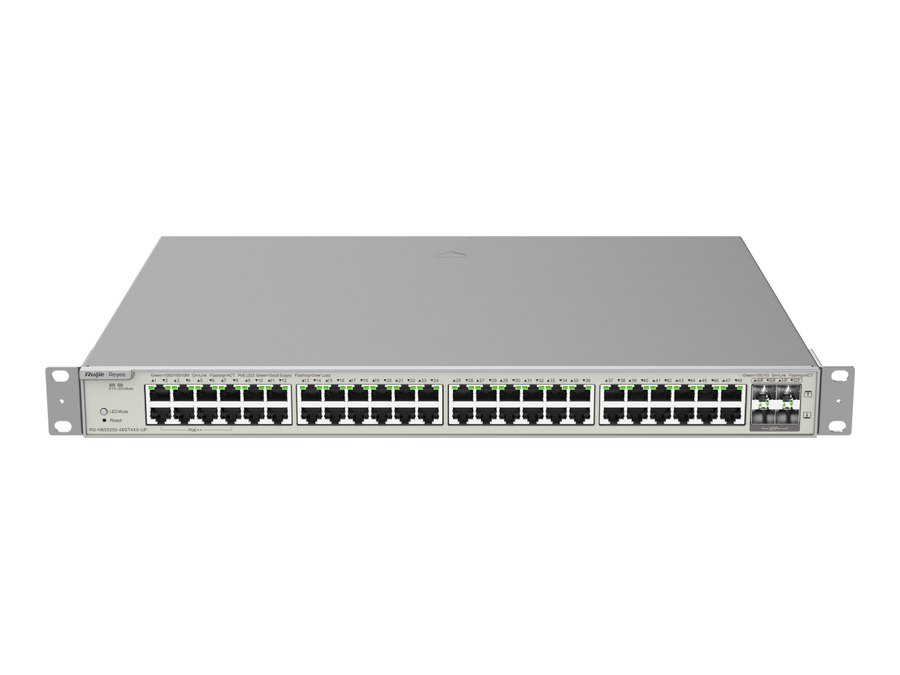 Switch Ruijie RG-NBS5200-48GT4XS-UP, RG-NBS5200-48GT4XS-UP – switch PoE++ Layer 3 Ruijie 48 cổng, 740 W