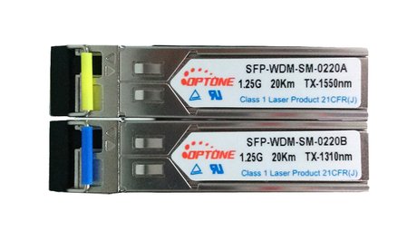 Module quang SFP 1.25Gbps loại 2 core