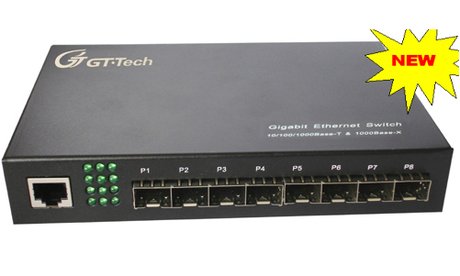 Switch Quang Giga Ethernet với 8 cổng SFP
