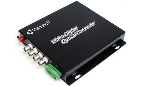 Bộ chuyển đổi tín hiệu Video sang quang Vantech VTF-04