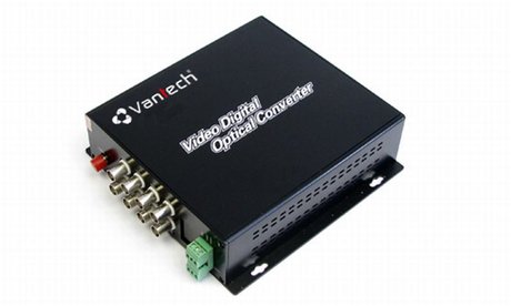Bộ chuyển đổi tín hiệu Video sang quang Questek QTF-RS08