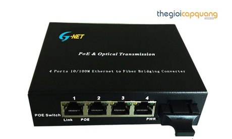 Bộ chuyển đổi quang điện Gnet 10/100 HHD-144G/PGE-20