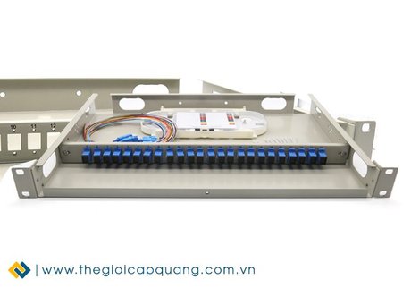 Hộp phối quang ODF 24FO đầy đủ phụ kiện