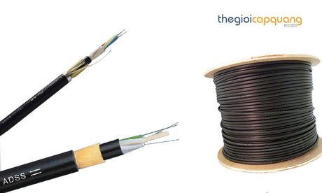 Cáp quang Treo ADSS phi kim loại khoảng vượt 900M
