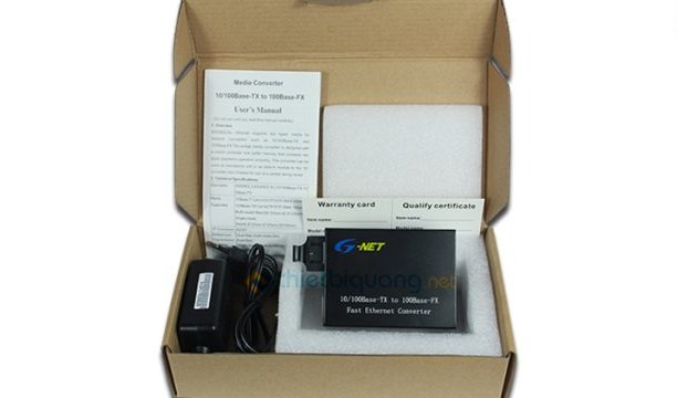 Chi tiết sản phẩm Converter quang HHD-120G-20 10/100 hãng G-NET