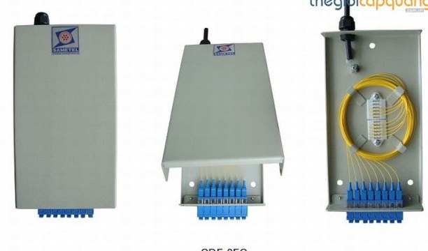 Tìm hiểu về hộp ODF 8FO trong nhà đầy đủ phụ kiện