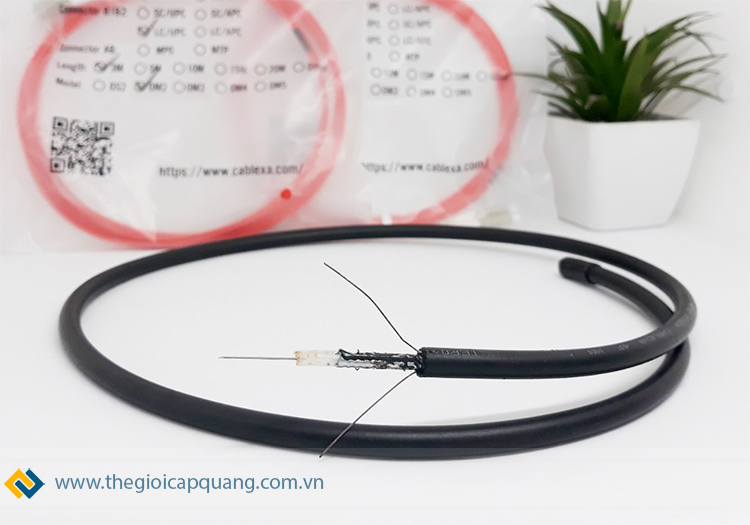 Cáp quang multimode 4FO OM2 ( 4 sợi - 4 core ) hãng KCO giá tốt, Cáp ...