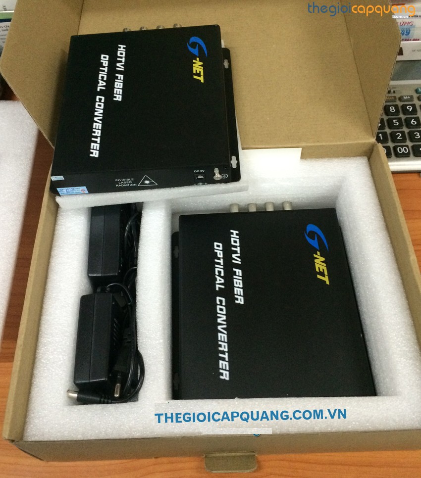 Bộ chuyển đổi video sang quang chuyên dụng cho camera AHD, HD CVI, HD TVI
