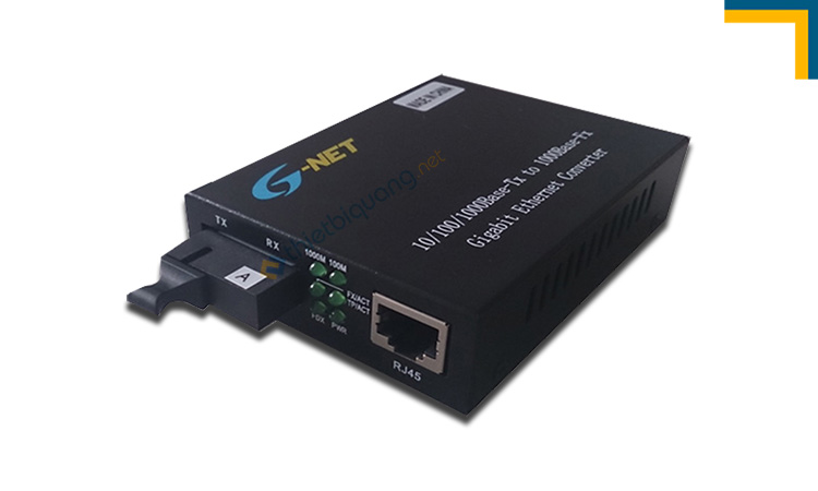 bộ chuyển đổi quang điện 1 sợi quang HHD-210G-10A/B hãng G-NET