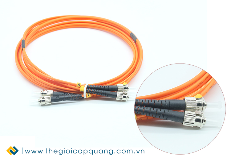 Đầu nối ST của dây nhảy multimode ST ST OM2