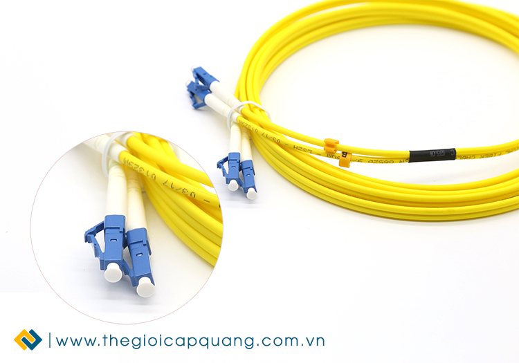Đầu nối LC của dây nhảy quang Singlemode LC LC/UPC