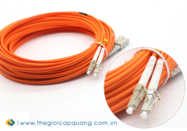 Đầu nối LC/UPC dây nhảy quang SC LC Multimode