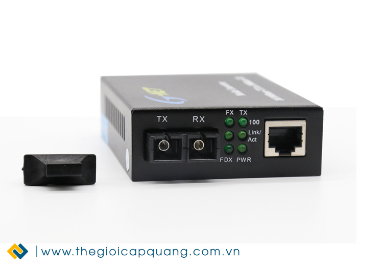 Khe cắm quang Converter 2 sợi quang