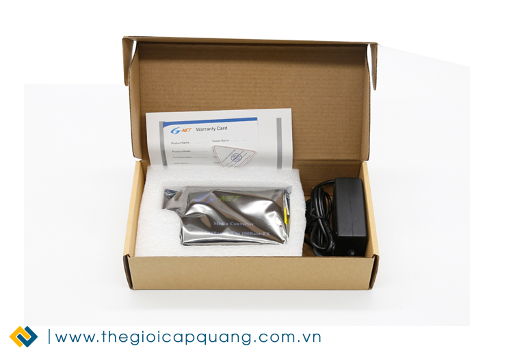 Bộ sản phẩm Converter quang 1 sợi 10/100 hãng G-NET Bộ sản phẩm Converter quang 1 sợi 10/100 hãng G-NET