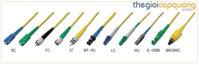 Dây nhảy Quang các loại FC, SC, ST, LC, E2000, MU Dây nhảy Quang các loại FC, SC, ST, LC, E2000, MU