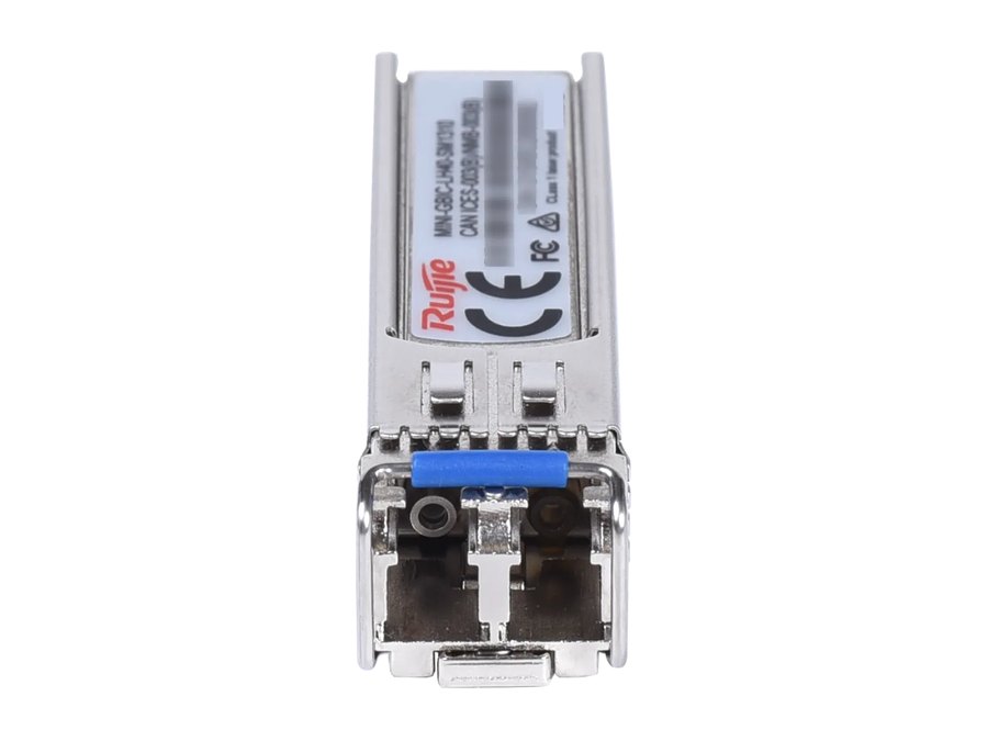 MINI-GBIC-LH40-SM1310 chụp thẳng mặt trước, ảnh hãng