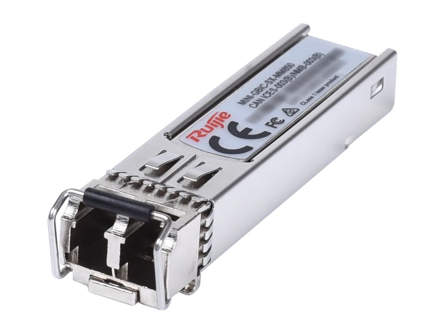 Ảnh hãng chụp chéo bên phải module MINI-GBIC-SX-MM850
