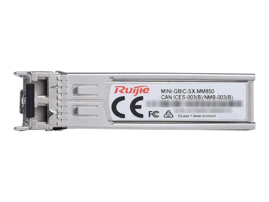 Góc nhìn ngang của MINI-GBIC-SX-MM850, ảnh Ruijie