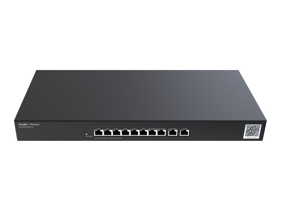 RG-EG310GH-E nhìn thẳng từ trên xuống phía trước, ảnh của Ruijie