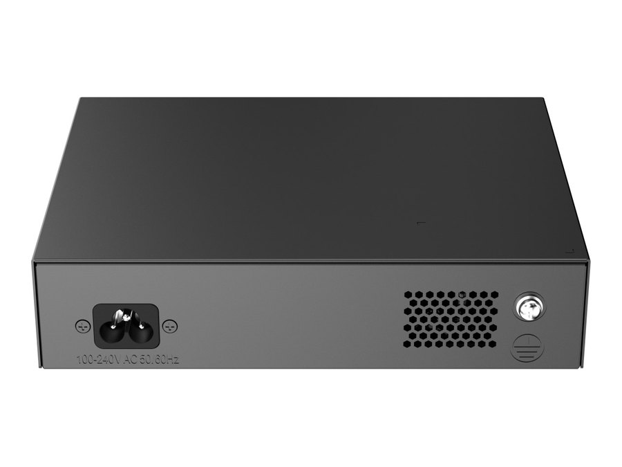 Switch Ruijie RG-ES110GS-P-L, ảnh mặt sau của hãng