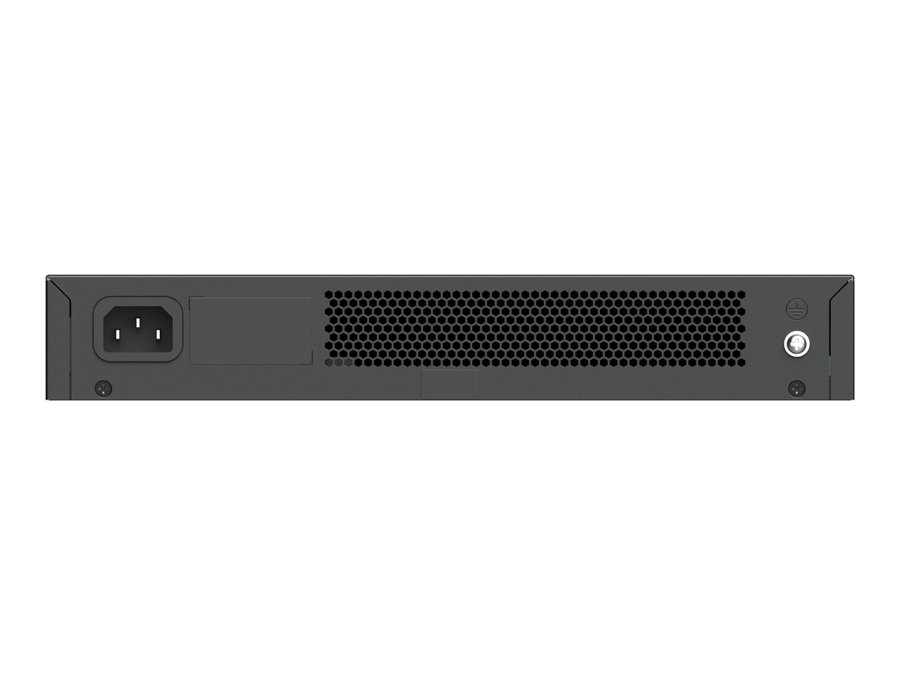 Switch Ruijie RG-ES116G-L, ảnh mặt sau của hãng
