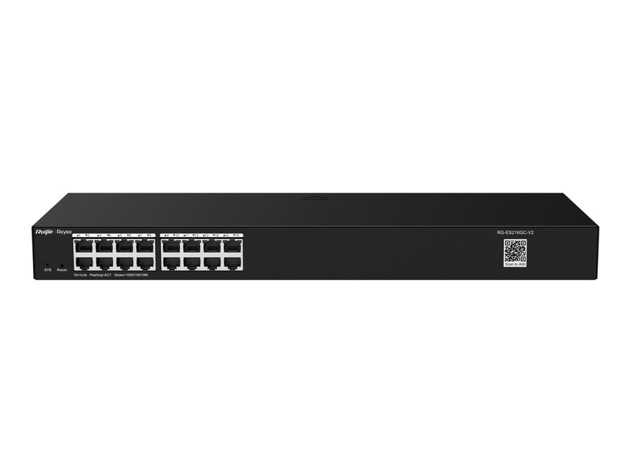Mặt trước RG-ES216GC-V2, ảnh của hãng