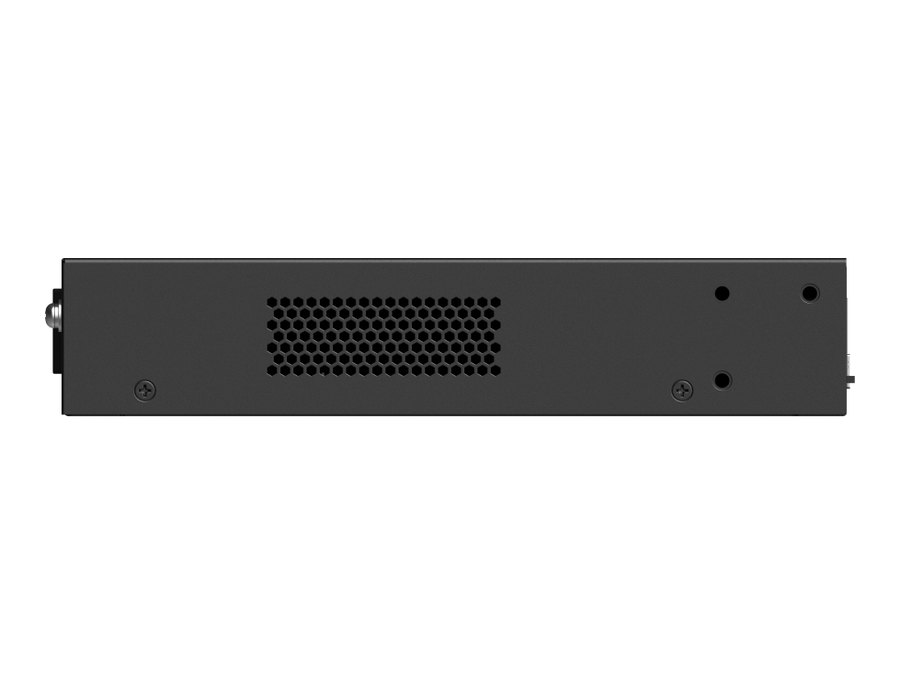 RG-ES228GS-P nhìn từ cạnh bên, ảnh hãng công bố
