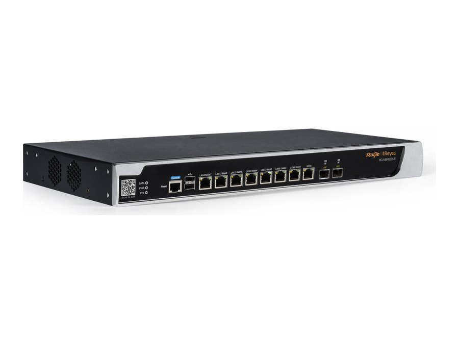 RG-NBR6205-E nhìn chếch, ảnh sản phẩm của Ruijie