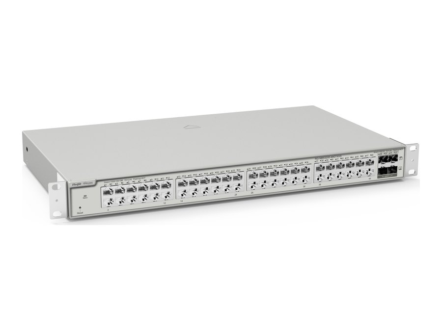 Góc nghiêng phía phải, switch 48 cổng RG-NBS3200-48GT4XS của Ruijie