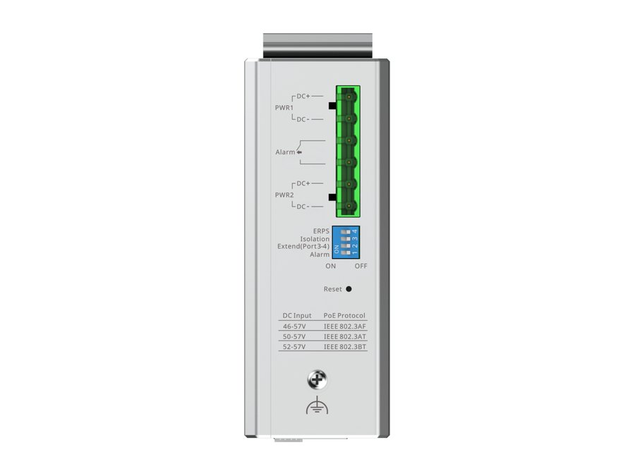 Mặt trên của RG-NIS2100-4GT2SFP-HP, ảnh do Ruijie công bố