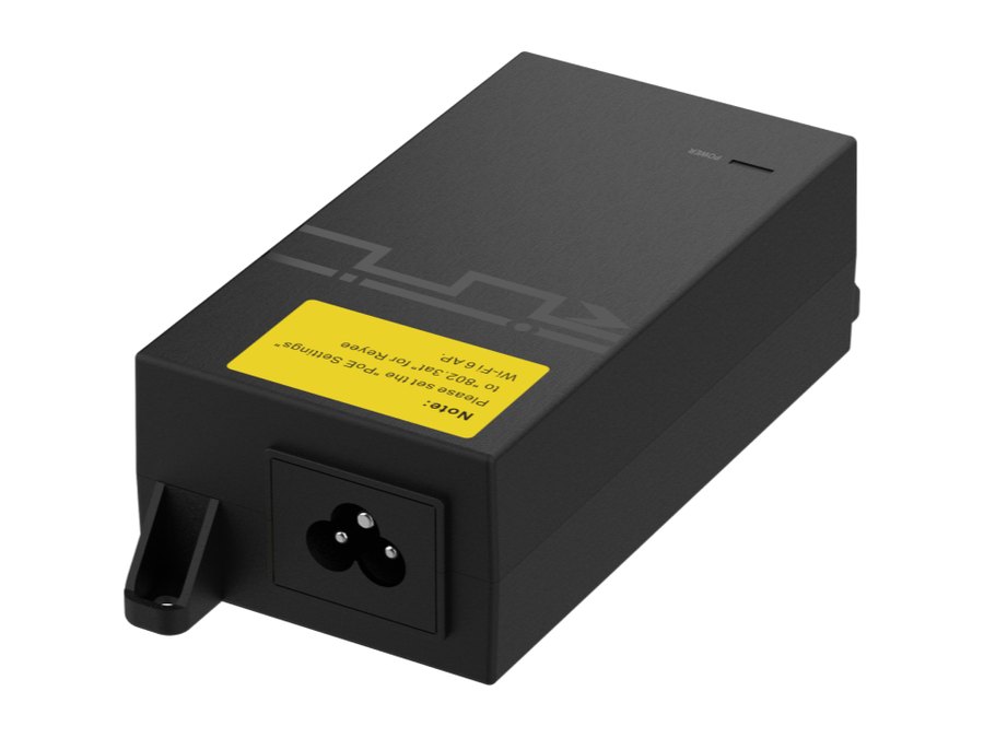 RG-POE-AT30 nhìn chếch từ phía sau, ảnh hãng Ruijie