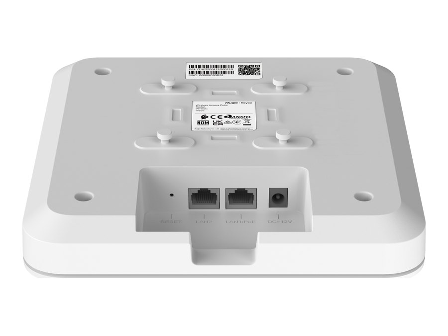 Mặt lưng RG-RAP2200(E) nhìn chếch, ảnh hãng Ruijie công bố