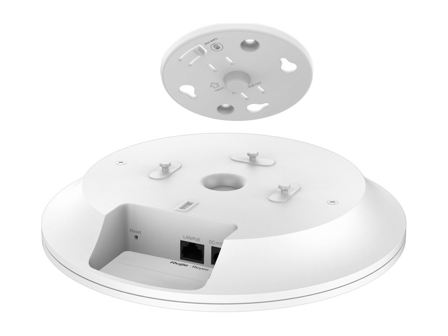 Mặt lưng RG-RAP2266 nhìn chếch, ảnh hãng Ruijie