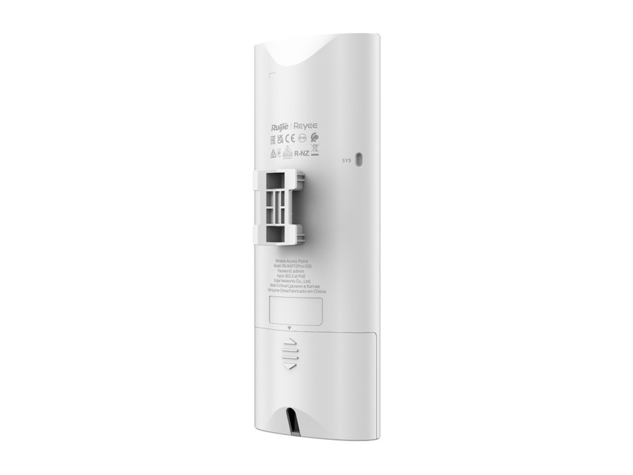 Mặt sau RG-RAP72Pro-OD nhìn chếch, ảnh hãng Ruijie
