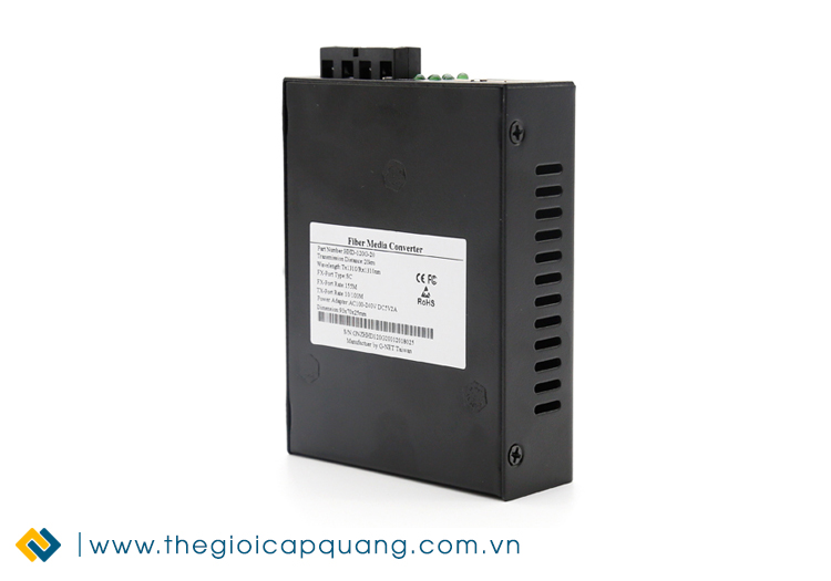 Thông tin ở mặt sau Converter G-NET